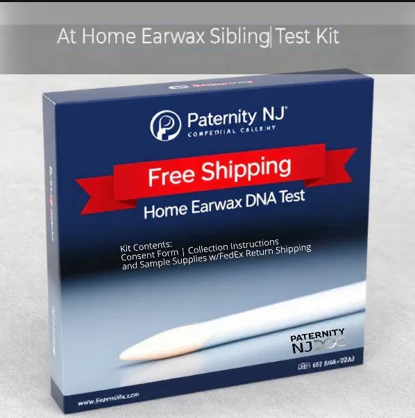 home earwax sibling test kit